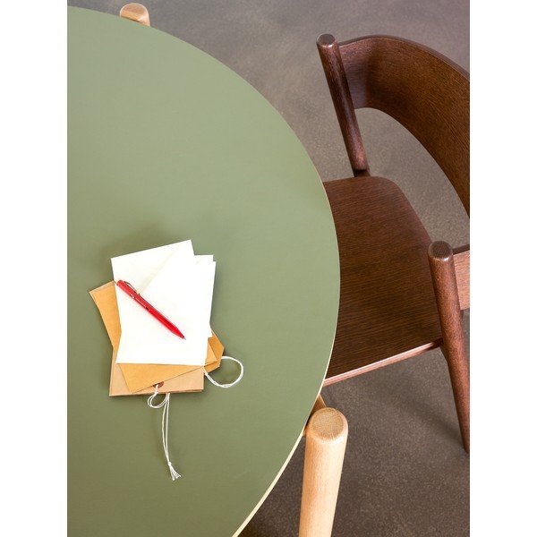 Ümmargune söögilaud ø 115 cm Oblique - Hübsch-image-1