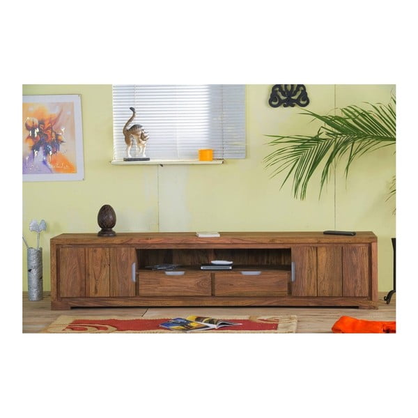 TV stolek z palisandrového dřeva, 205 x 45 cm