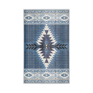 Sinine pestav vaip 80x150 cm Ethnic Geo - Mila Home