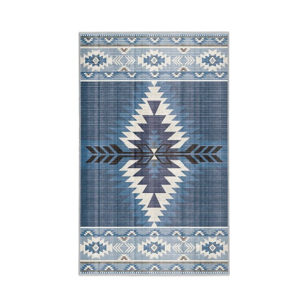 Sinine pestav vaip 160x230 cm Ethnic Geo - Mila Home