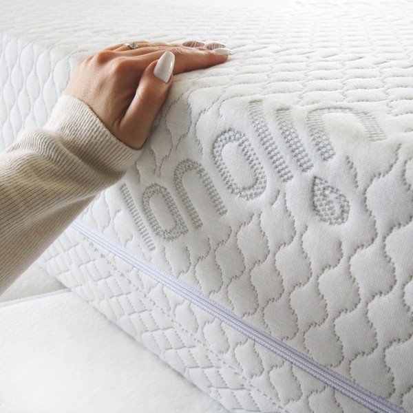 Keskmise kõvadusega poroloonmadrats 120x200 cm Blue magic - Materasso-image-1