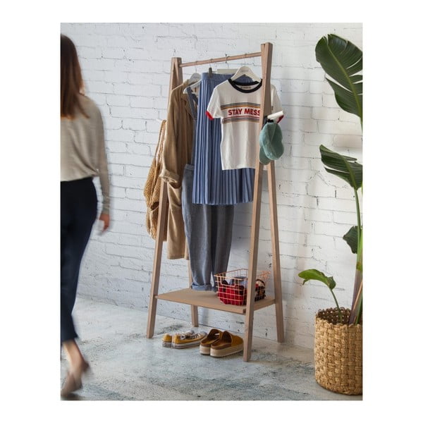 Pruun rõivaste riideriiul - Really Nice Things-image-4