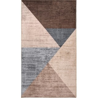 Pruuni ja beeži värvi pestav vaip 230x160 cm - Vitaus