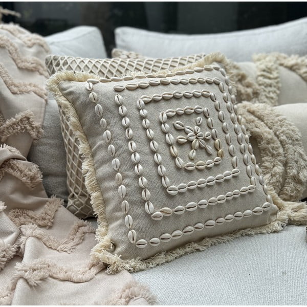 Puuvillane padjakate 43x43 cm Seashells - Mioli Decor-image-3