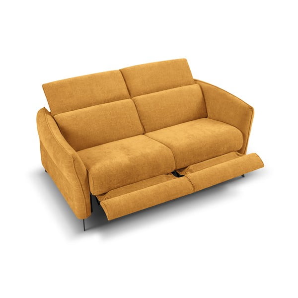 Kollane diivan 103 cm Hubble - Windsor & Co Sofas-image-3
