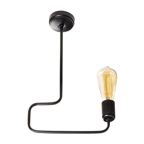 Mustast metallist rippvalgusti Opviq lights Penelope - Opviq lights-image-2