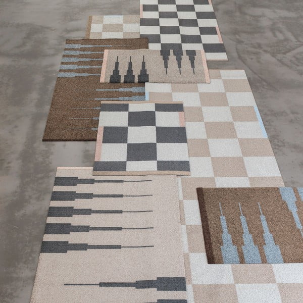 Beež pestav vaip 70x150 cm Marker - Mette Ditmer Denmark-image-3