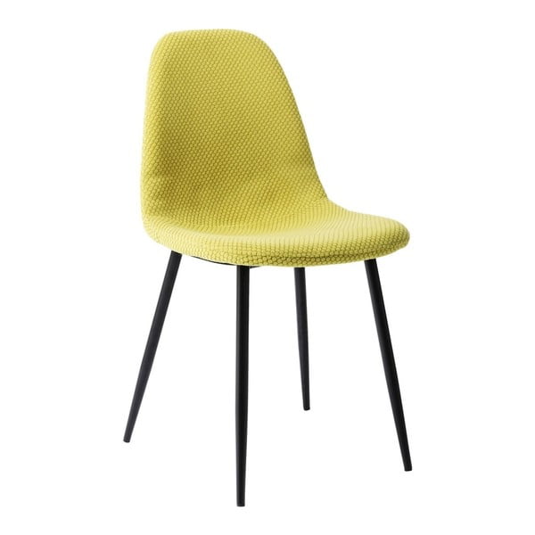 Žlutá jídelní židle Kare Design Capri Lime