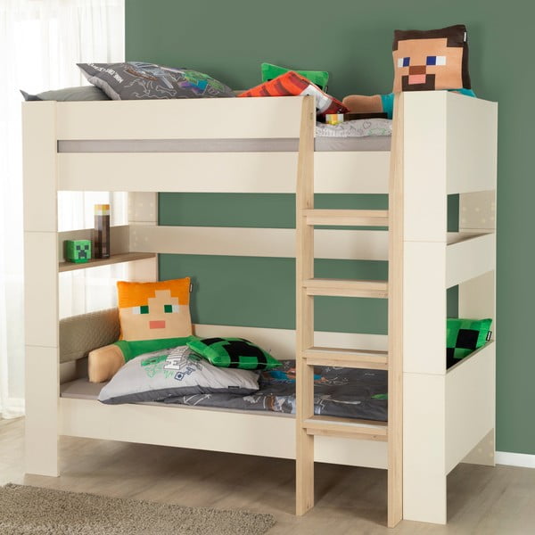 Beež laste narivoodi ilma voodipõhjata 90x200 cm Double - Roba-image-3