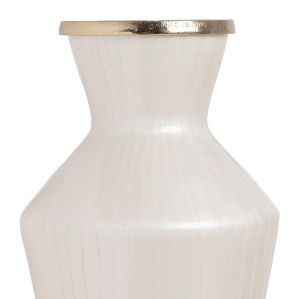 Valge kõrge klaasist vaas (kõrgus 57 cm) Linea - Ixia-image-3