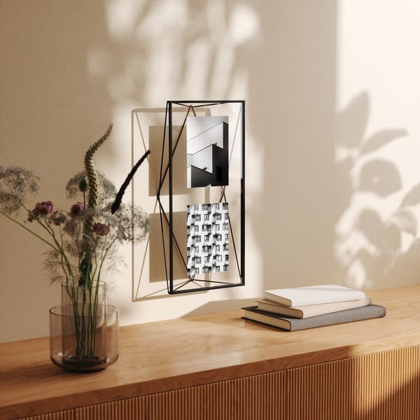 Must metallist raam seisev/seinale 48x23 cm Prisma - Umbra-image-3