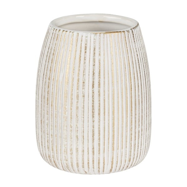 Valge-kuldne keraamiline hambaharjatops Pascoli - Wenko