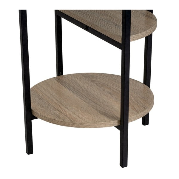 Must-tammespooniga riiul 40x80 cm - Casa Selección-image-2