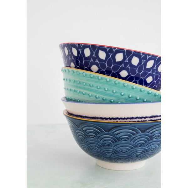 4 keraamilise kausi komplekt, ø 16,5 cm - Kitchen Craft-image-2