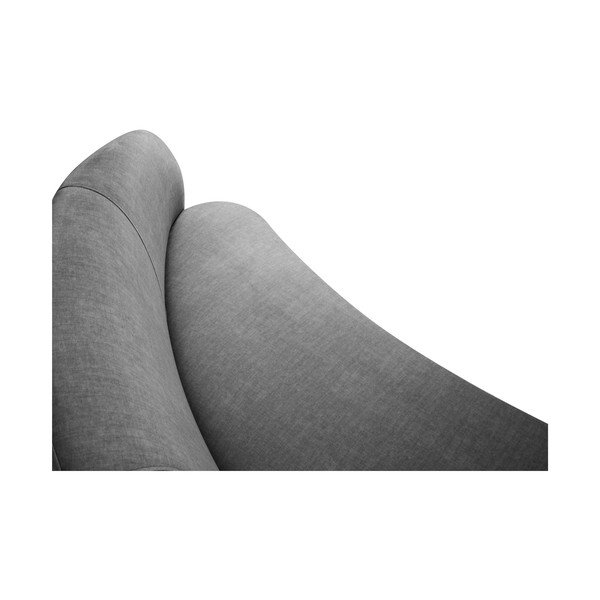 Hall sametist asümmeetriline diivan , vasakule Debbie - Mazzini Sofas-image-4