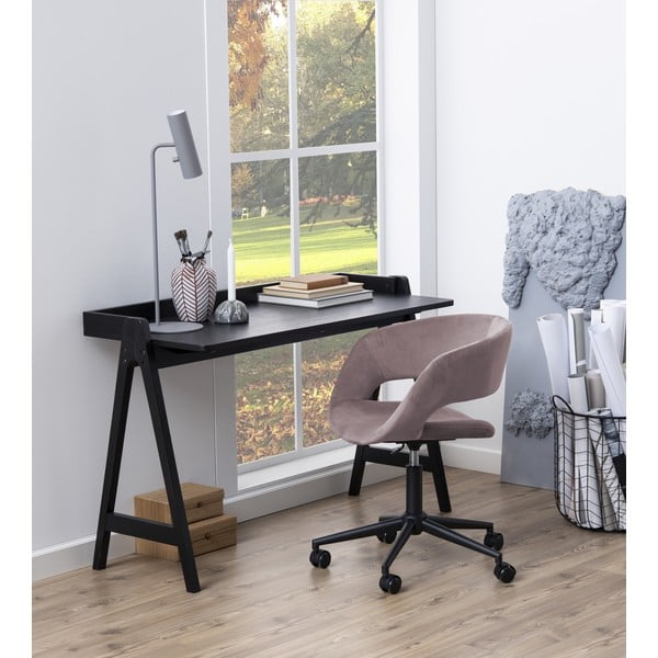 Töölaud tammeplaadiga 126,6x51,6 cm Miso - Actona-image-1