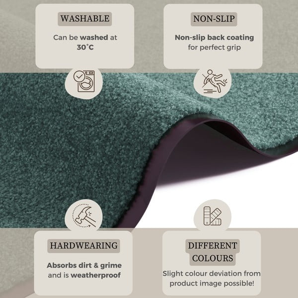 Matt 60x40 cm Wash and Clean - Hanse Home-image-4