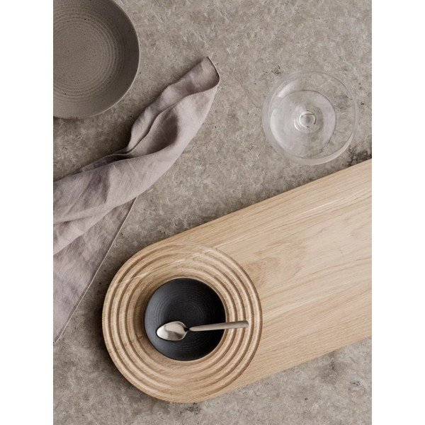 Tumepruun keraamiline kauss ø 8 cm KUMI - Blomus-image-3