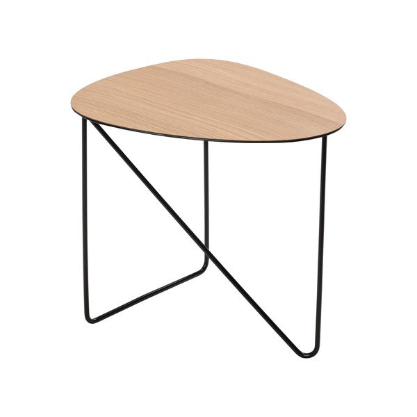 Metallist diivanilaud 37x44 cm Curve M Wood - LIND DNA