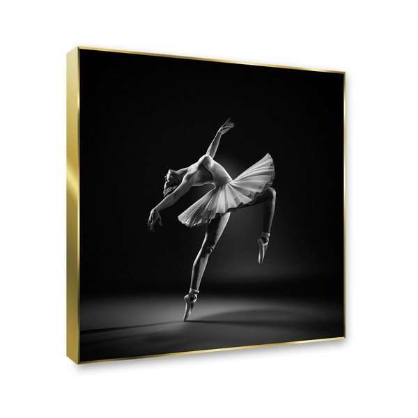 Obraz Styler Black Ballerina, 71 x 71 cm-image-1