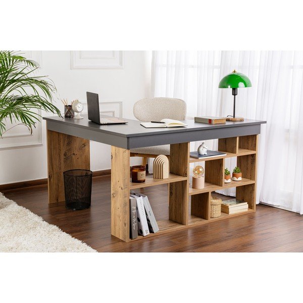 Nurga-kirjutuslaud 120x130 cm Vesper - Kalune Design-image-2