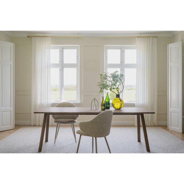 Pikendatav söögilaud tammepuust 95x220 cm Clapperton - Rowico-image-2