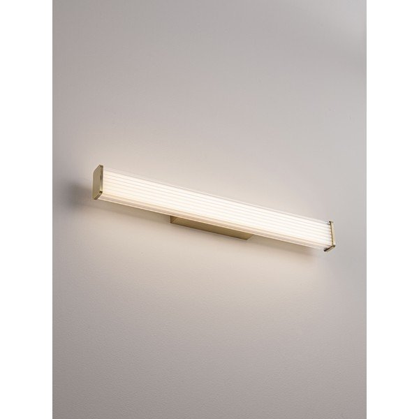 Metallist LED-seinalamp mattkuldses värvitoonis Misty - Nova Luce-image-4