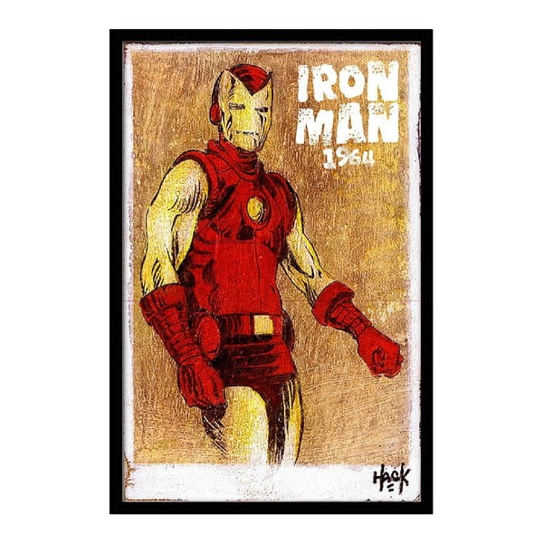 Plakát Iron Man 1964, 35x30 cm