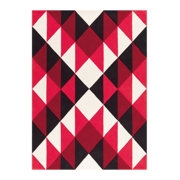Ručně tkaný koberec Joy Zigzag, 140x200 cm