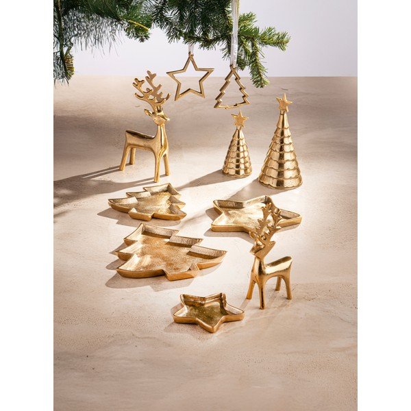Metallist dekoratiivne kandik 24x23 cm Noelle Christmas Tree - Ladelle-image-4