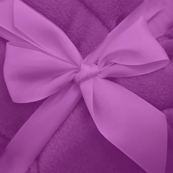 Lilla unisex mikrokiududest hommikumantel, suurus XS Robby - DecoKing-image-2