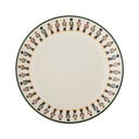 Kreem keraamiline magustoidutaldrik jõulumotiiviga, läbimõõduga 16 cm Jolly - Bloomingville