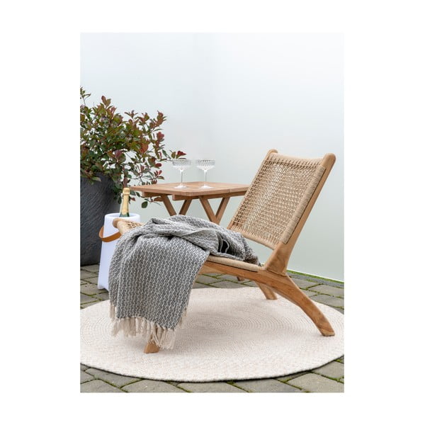 Beež vaip, ø 120 cm Menorca - House Nordic-image-3