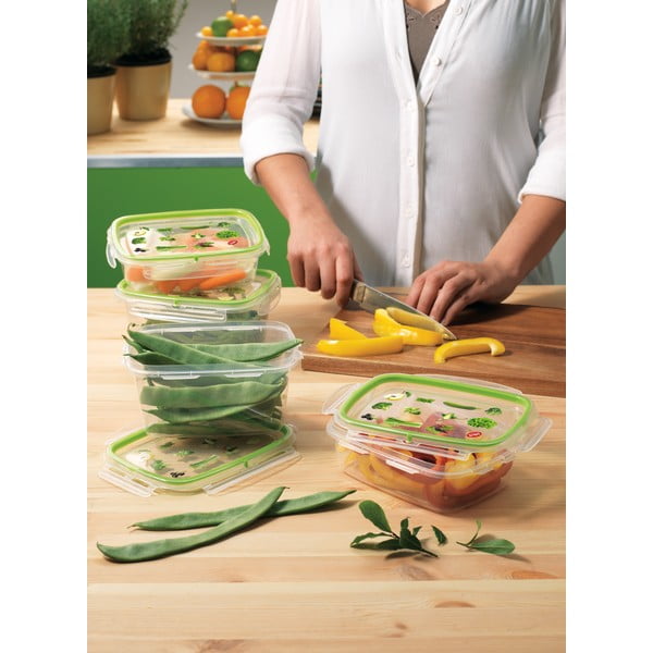 2 toidupakendi komplekt, 0,6 l - Snips-image-1