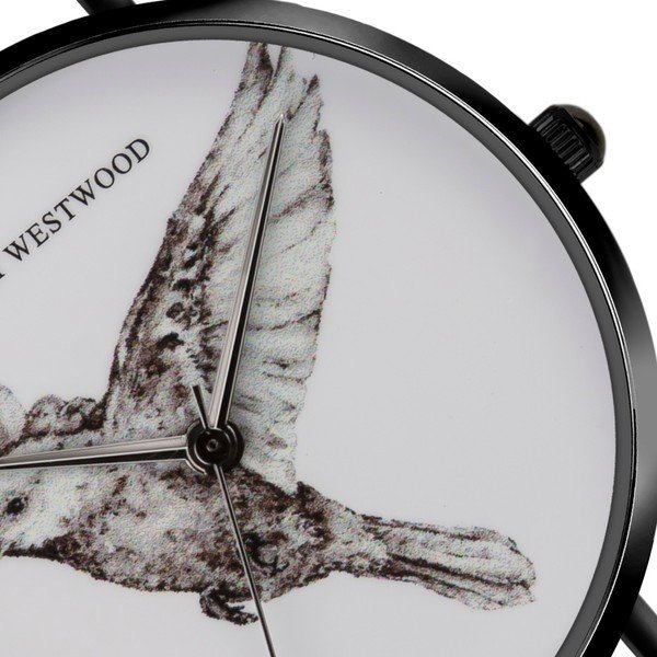 Dámské hodinky s páskem z pravé kůže světle modré barvy Emily Westwood-image-3