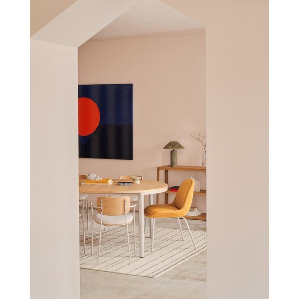 Sinepivärvi söögitoolid 4 tk komplektis Aimin - Kave Home-image-4