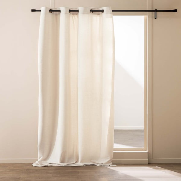 Kreem bouclé kardin 140x260 cm Winona - douceur d'intérieur
