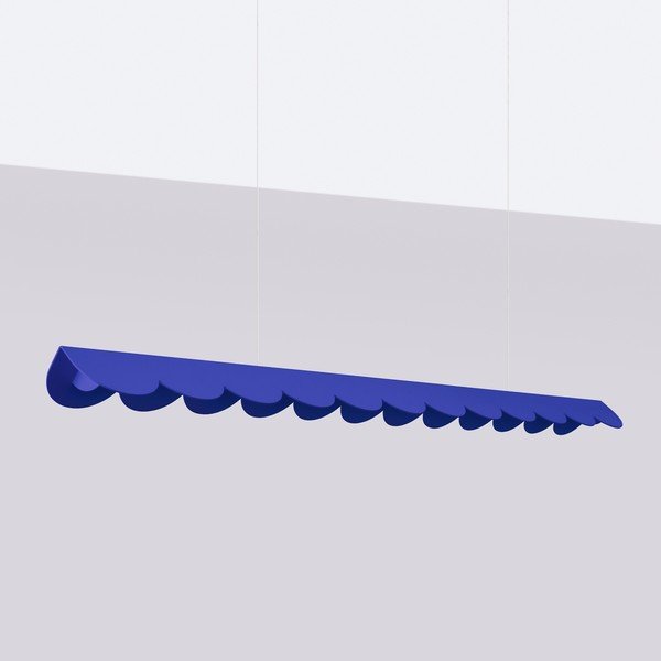 Tumesinine alumiiniumist LED-rippvalgusti BISCUIT - Thoro-image-3