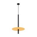 Kollane/beež metallist ripplamp ø 30 cm Rilu - Sollux