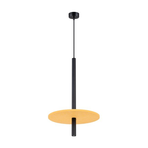 Kollane/beež metallist ripplamp ø 30 cm Rilu - Sollux