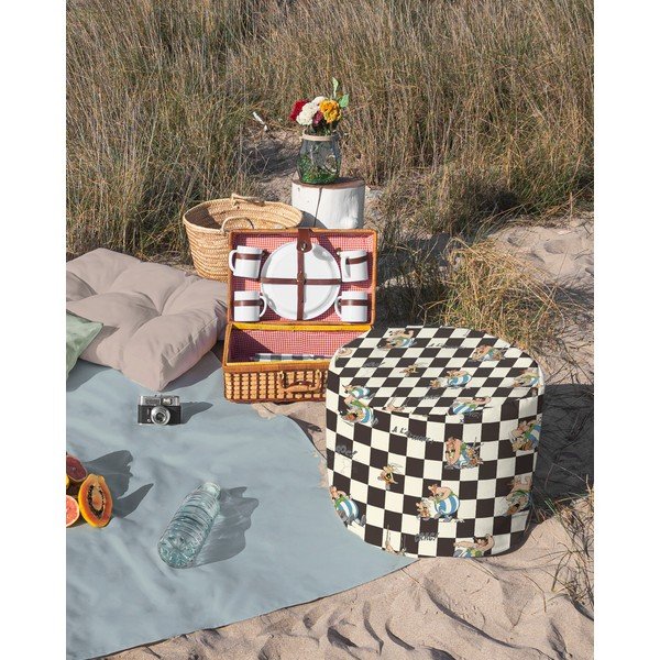 Valge-must väljaheide Asterix Checkerboard - Really Nice Things-image-1