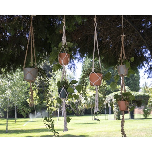 Tekstiil lillepoti riputi  ø 10 cm (kõrgus 120 cm) Macramé – Artevasi-image-1