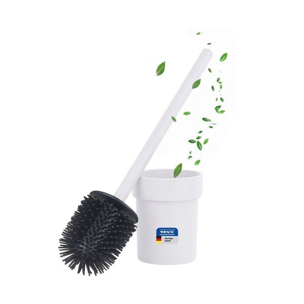 Valge plastmassist WC-hari ilma puurimiseta Turbo-loc Lizan - Wenko-image-2