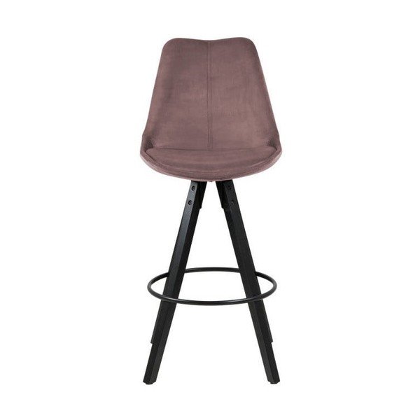 Pudrově růžová barová židle Actona Dima-image-2