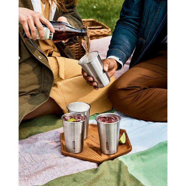 Roostevabast terasest reisikruuside komplekt 500 ml - Black + Blum-image-1