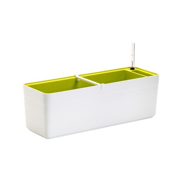 Valge-roheline isevoolav istutuspott, pikkus 59 cm Berberis - Plastia-image-1