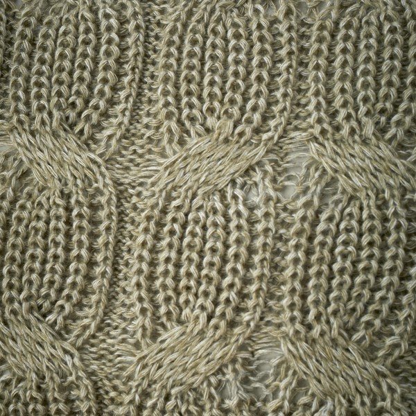 Roheline kootud padjapüür 45x45 cm Chunky Marl Knit - Catherine Lansfield-image-2