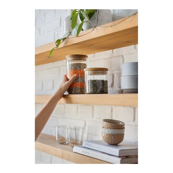 Klaasist toidunõud 2 tk komplektis – Bonami Essentials-image-1