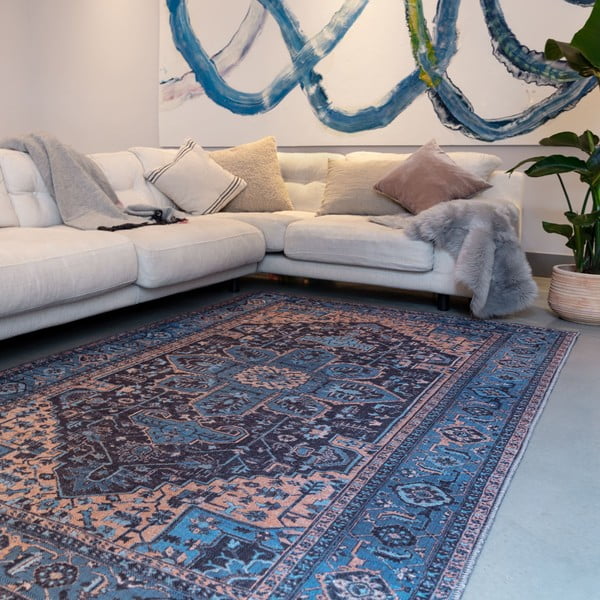 Sinine vaip 230x160 cm Kaya - Asiatic Carpets-image-1