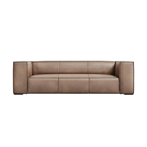 Helepruun nahast diivan 227 cm Madame - Windsor & Co Sofas